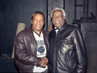 Maurice Williams and Bill Pickney (Drifters) - Dec. 2003